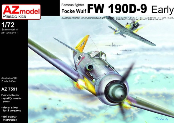 AZMAZ7591 - AZ Models - 1/72 FW 190D-9 early