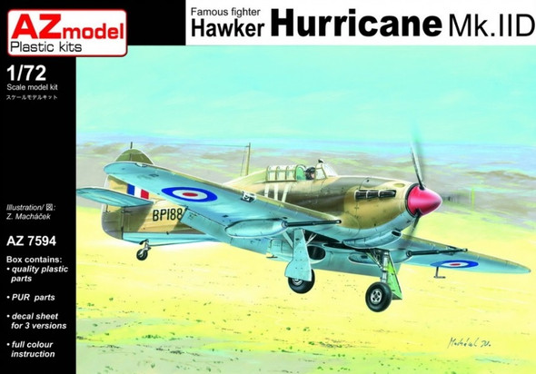 AZM7594 - AZ Models - 1/72 Hurricane Mk.IID