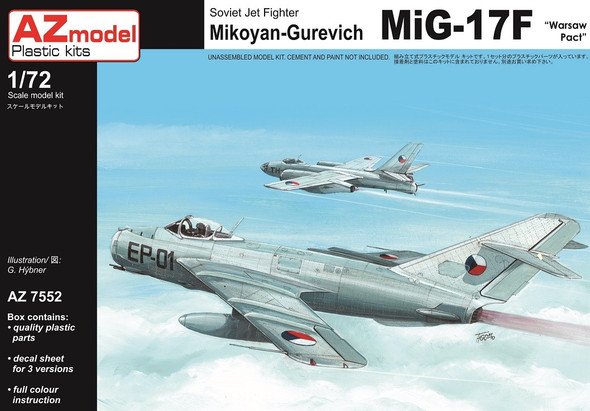 AZM7552 - AZ Models - 1/72 MiG-17F 'Warsaw Pact'