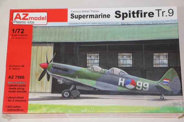 AZMAZ7560 - AZ Models - 1/72 Spitfire TR.9 trainer