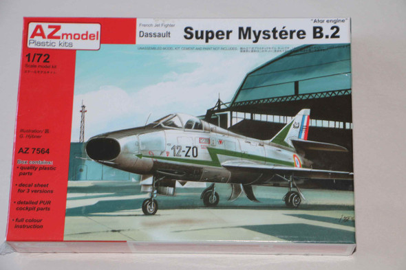 AZMAZ7564 - AZ Models - 1/72 Dassault Super Mystere B.2 (Atar)