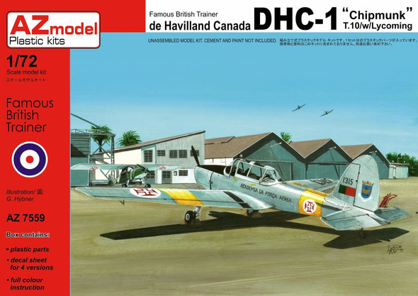 AZM7559 - AZ Models - 1/72 DHC-1 'Chipmunk' T.10 w Lycoming