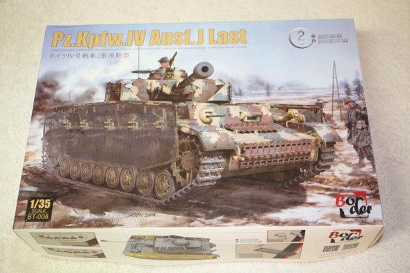 BORBT008 - Border Model - 1/35 Pz.Kpfw.IV Ausf.J Last