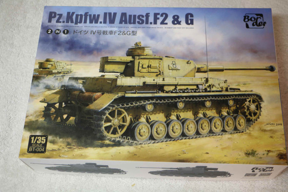 BORBT004 - Border Model - 1/35 Pz.Kpfw.IV Ausf.F2 & G