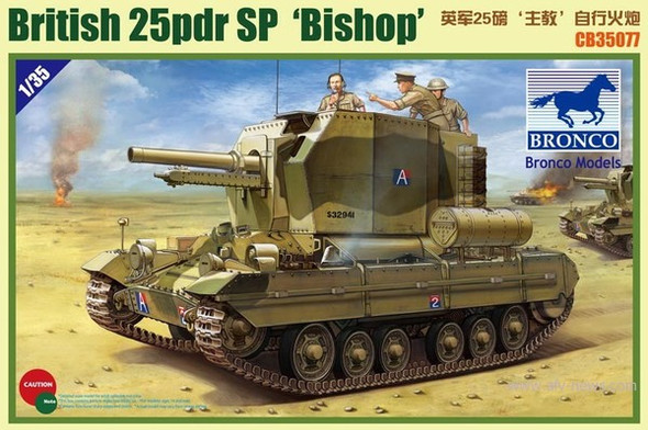 BROCB35077 - Bronco - 1/35 Bishop 25pdr SPG