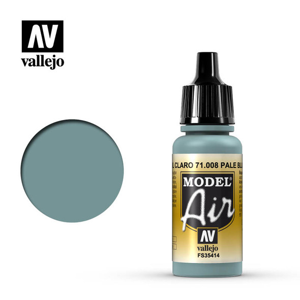 VLJ71008 - Vallejo - Model Air: Blue - 17mL Bottle - Acrylic / Water Based - Flat - FS 35352