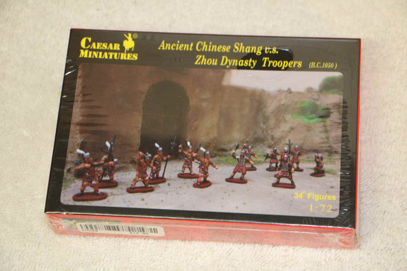 CMFH029 - Caesar Miniatures - 1/72 Ancient Chinese Warriors (Shang/Zhou Dynasty)