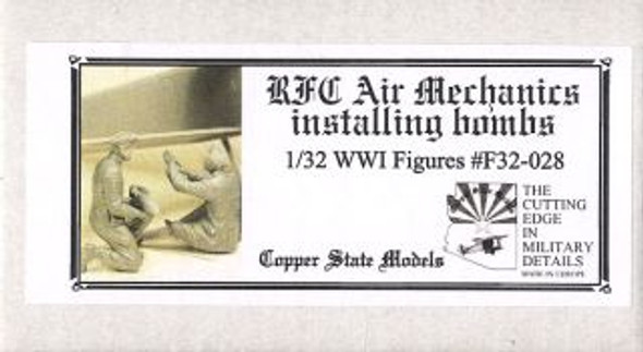 CSMF32028 - Copper State Models - 1/32 RFC Mechanics; Bombs (x2)