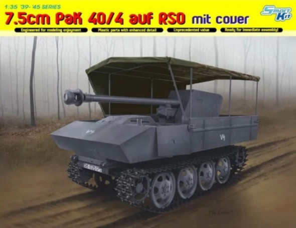 DRA6679 - Dragon - 1/35 7.5cm PaK 40/4 auf RSO Allwetterv.