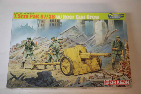 DRA6445 - Dragon - 1/35 7.5cm PaK 97/38 w/Heer Gun Crew