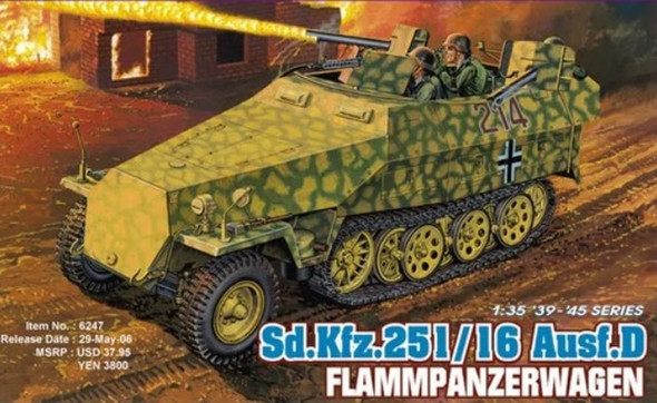 DRA6247 - Dragon - 1/35 Flammpanzerwagen Sd.Kfz.251/16