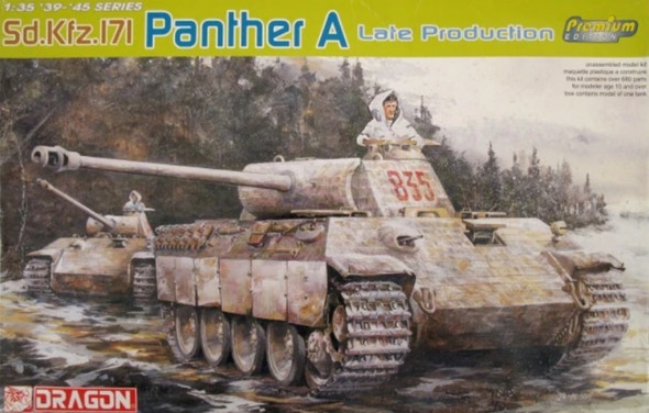 DRA6358 - Dragon - 1/35 Panther A Late Prod - Premium Ed.