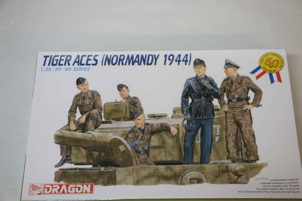 DRA6028 - Dragon - 1/35 German Tiger Aces ( Normandy 44 )
