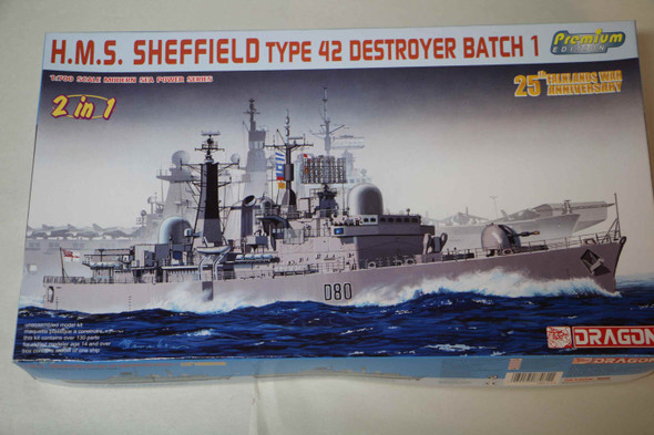 DRA7071 - Dragon - 1/700 HMS Sheffield Type 42 Destroyer