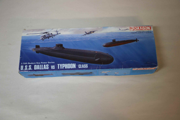 DRA7001 - Dragon - 1/700 U.S.S. Dallas vs Typhoon CLass Modern Sea Power Series
