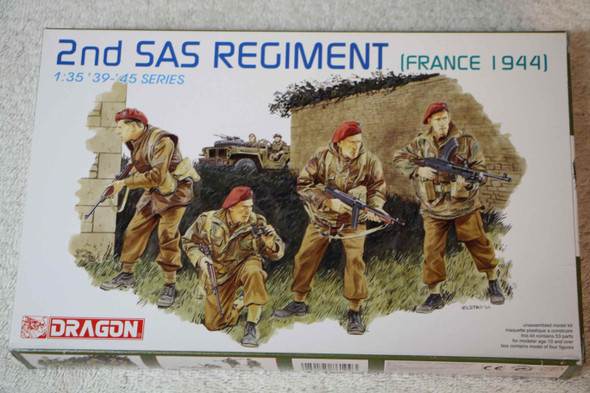 DRA6199 - Dragon - 1/35 2nd Regiment SAS France - 1944