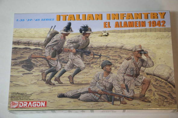 DRA6391 - Dragon - 1/35 Italian Infantry El Alamein - 1942