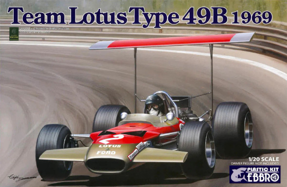 EBBRO - 1/20 F1 Lotus Type 49B 1969