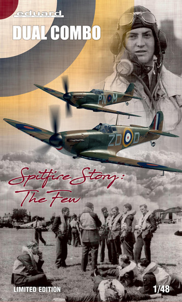 EDU11143 - Eduard - 1/48 Spitfire Story: The Few Limited Edition Dual Combo