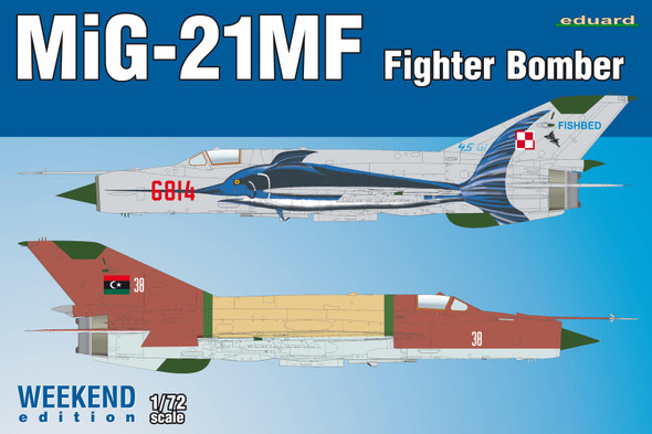 EDU7451 - Eduard - 1/72 MiG-21MF [Weekend Ed]