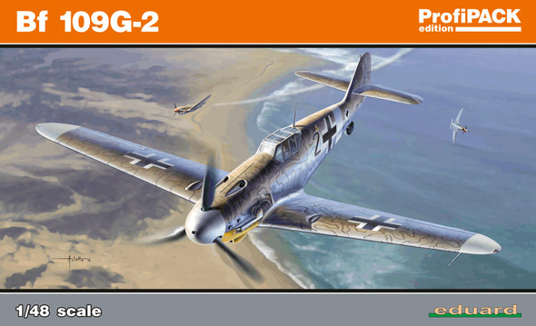 EDU82116 - Eduard - 1/48 BF 109G-2 Profi Pack