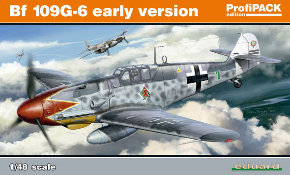 EDU82113 - Eduard - 1/48 BF-109G-6 Early Version  EDU Profi pack