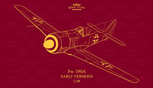 EDUR0016 - Eduard - 1/48 Fw 190A; early [Royal Class Ed.]