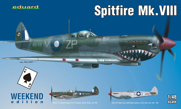 EDU84139 - Eduard - 1/48 Spitfire Mk.VIII weekend edition