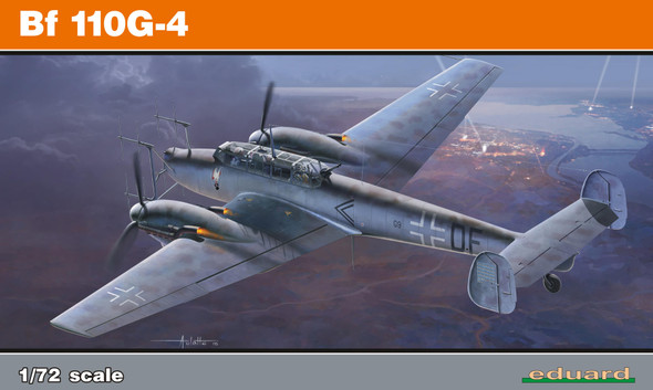 EDU7094 - Eduard - 1/72 Bf 110G-4 ProfiPACK