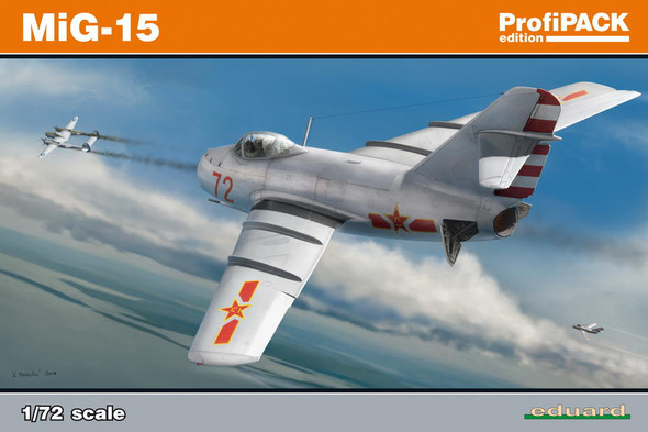 EDU7057 - Eduard - 1/72 MiG-15 (Profipack Ed.)