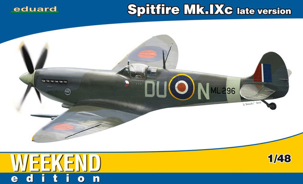 EDU84136 - Eduard - 1/48 Spitfire Mk.IXc Late ver. Weekend