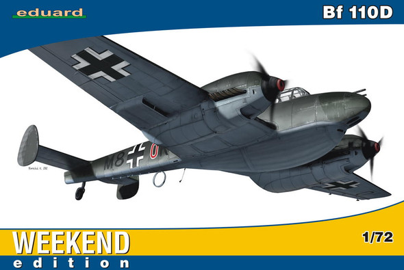 EDU7420 - Eduard - 1/72 Bf 110D Weekend Edition