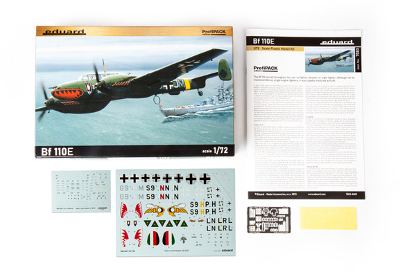 EDU7083 - Eduard 1/72 Bf 110E ProfiPACK