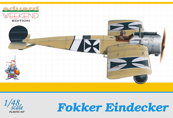 EDU8418 - Eduard - 1/48 Fokker Eindecker - Weekend Ed.