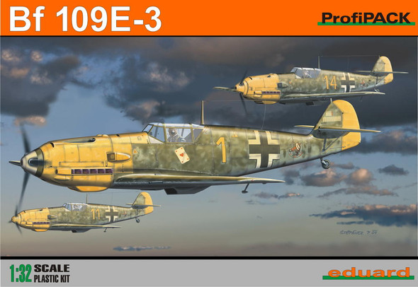 EDU3002 - Eduard - 1/32 Bf109E-3 ProfiPACK