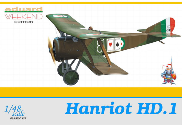 EDU8412 - Eduard - 1/48 Hanriot HD.1 - Weekend Edition