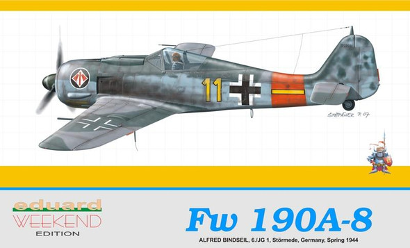 EDU8429 - Eduard - 1/48 Fw 190A-8