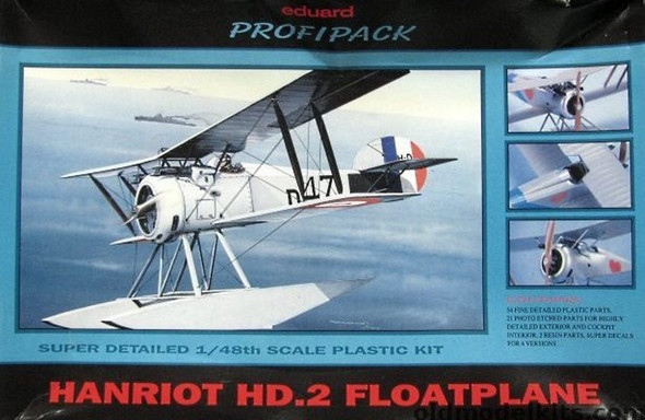 EDU8039 - Eduard - 1/48 Hanriot HD 2 on Floats - Profipack