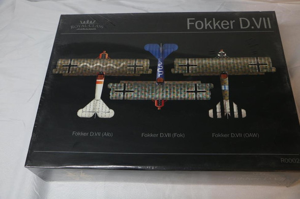 EDUR0002 - Eduard - 1/48 Fokker D.VII - Set of 3 Royal Class w/Blue Max Medal