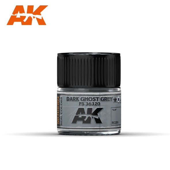 AKIRC251 - AK Interactive Real Color Dark Ghost Grey FS35320 10ml