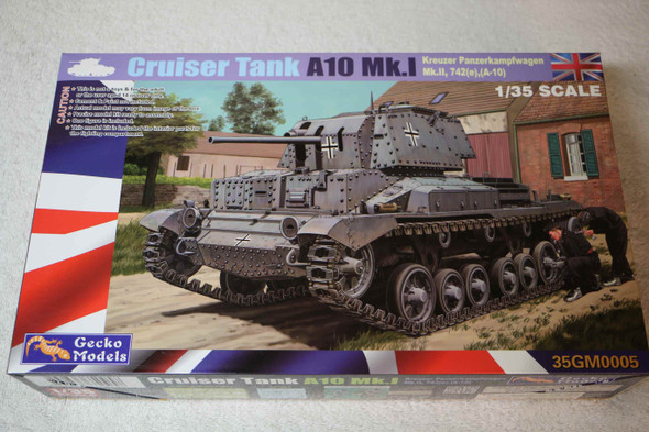 GEC35GM0005 - Gecko Models - 1/35 Cruiser Tank A10 Mk.I Kreuzer Panzerkampfwagen Mk.II 742(e)