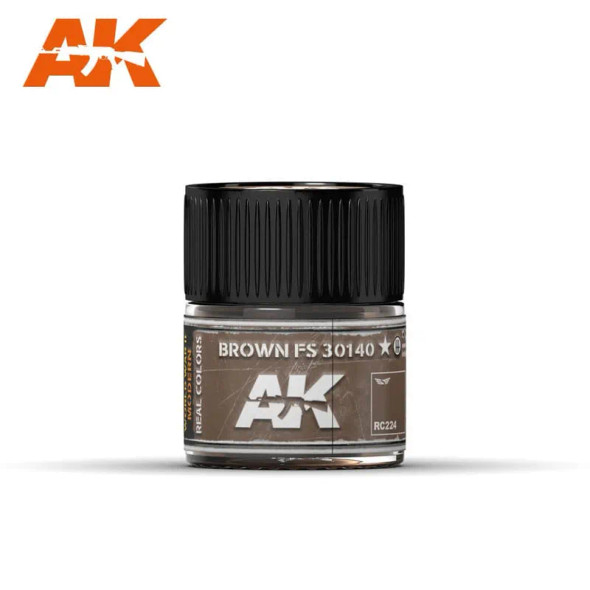 AKIRC224 - AK Interactive Real Color Brown FS30140 10ml