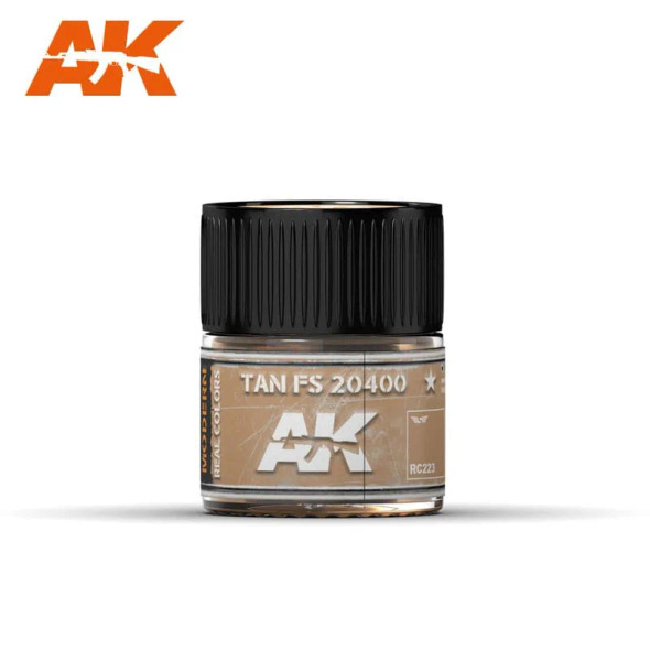 AKIRC223 - AK Interactive Real Color Tan FS20400 10ml