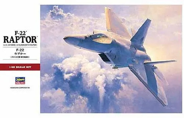 HAS07245 - Hasegawa - 1/48 F-22 Raptor