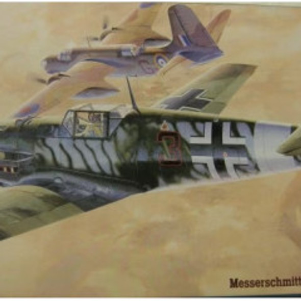 HAS09110 - Hasegawa 1/48 Messerschmitt Bf109E-4/7 Trop Luftwaffe Fighter