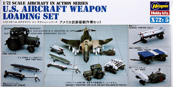 Hasegawa - 1/72 Aircraft Weapons: Loading Set