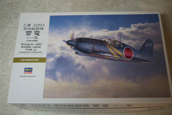 HAS08882 - Hasegawa - 1/32 Mitsubishi J2M3 Raiden (Jack) Type 21