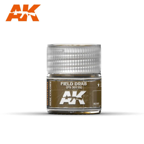 AKIRC085 - AK Interactive Real Color Field Drab Fs 30118 10ml