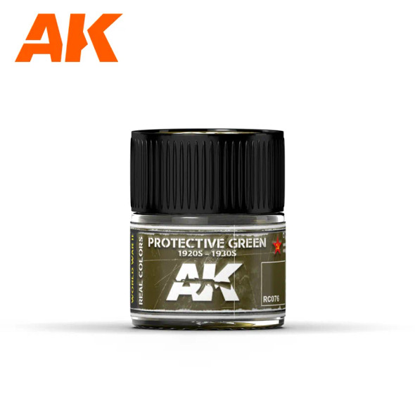 AKIRC076 - AK Interactive Real Color Protective Green 1920s-1930s 10ml