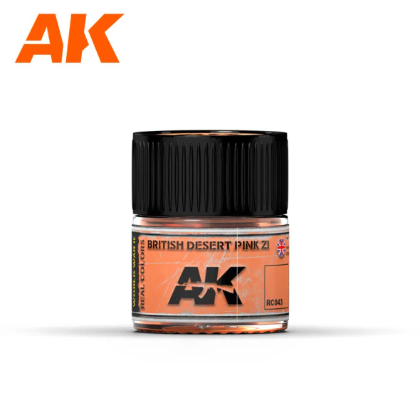 AKIRC043 - AK Interactive Real Color British Desert Pink Zi 10ml